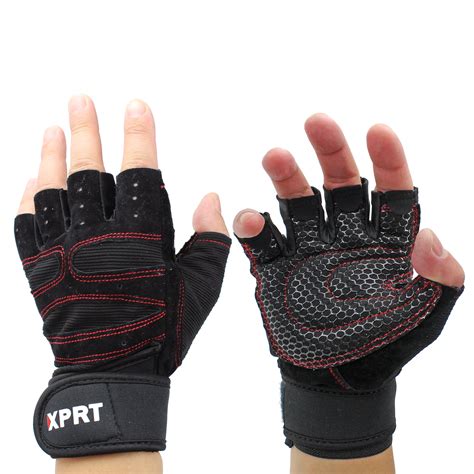 padded weight training gloves.